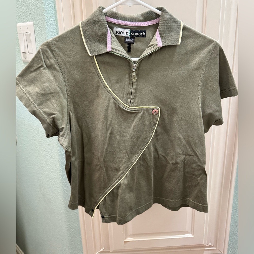 Women’s golf shirt size small Jamie sadock